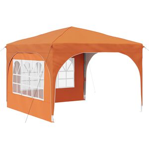 vidaXL Pop-up svinību teltis 290 x 290 x 245 cm Oranža