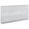 vidaXL Gabions ar 5 mm stiepli un 5x2,5 cm acu 100x10x50 cm