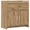 vidaXL Puse Artisan Ozols 75 x 36 x 80 cm Inženierijas koks