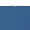 vidaXL vertikāla markīze, zila, 60x800 cm, Oksfordas audums