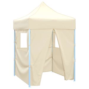 vidaXL Balles telts 200 x 200 x 315 cm Krēmkrāsa Oksforda audums
