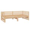vidaXL izvelkama gulta, 2x(90x200) cm, priedes masīvkoks