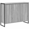 vidaXL Sānu skapis Pelēks Sonoma 96,5 x 30 x 75 cm Inženierijas koks