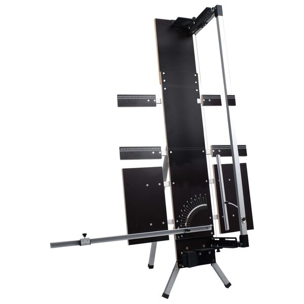 vidaXL putuplasta griezējs, alumīnija kājas, 200 W