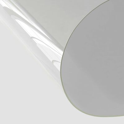 vidaXL galda aizsargsegums, caurspīdīgs, 120x60 cm, 2 mm, PVC