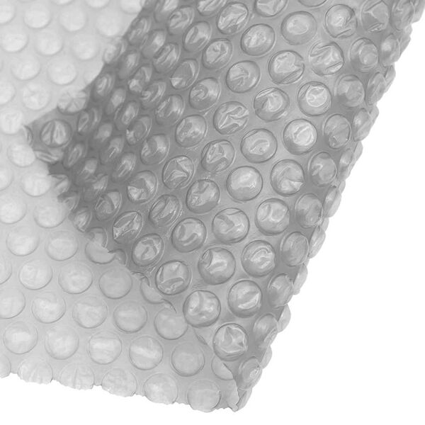 vidaXL baseina pārklājs, solārs, peldo&scaron;s, 381 cm, pelēks PE