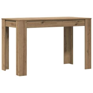 vidaXL virtuves galds, amatnieks, 120x60x76 cm, inženierijas koks