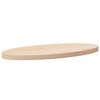 vidaXL galda virsma, 60x30x2,5 cm, priedes masīvkoks, ovāla