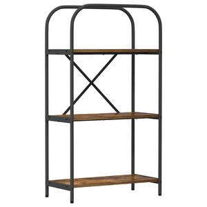 vidaXL Grāmatu plaukts 3 līmeņi 60 x 30 x 109 cm Inženierijas koks