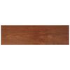 vidaXL Logu palodze Brūna koks 140 x 45 x 4,5 cm PVC