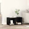 vidaXL TV skapī&scaron;u komplekts 2 pcs Melna 37 x 35 x 37,5 cm
