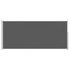 vidaXL Izturīgs sāns &scaron;ūpulis Antracīta 600 x 220 cm Poliesters