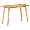 vidaXL Ēdamistabas galds Dabiska 100 x 55 x 75 cm Cieta mango koksne
