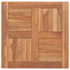 vidaXL galda virsma, 60x60x2,5 cm, masīvs tīkkoks