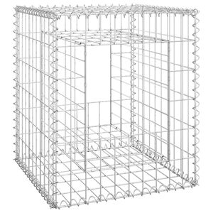 vidaXL vertikāls gabions, 50x50x60 cm, dzelzs