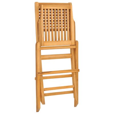 vidaXL saliekami dārza krēsli, 2 gab., 47x62x90 cm, masīvs tīkkoks