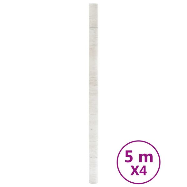 vidaXL mēbeļu līmplēves, pa&scaron;līmējo&scaron;as, koka imitācija, 90x500 cm, PVC