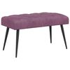 vidaXL Sols ar pogām Violeta 80 x 40 x 46 cm Samts