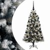vidaXL Mākslīgā Ziemassvētku eglīte ar eglī&scaron;u bumbām 120 cm 150 LED