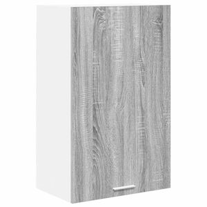 vidaXL Piekarams skapītis Pelēks Sonoma un balts 50 x 31 x 80 cm
