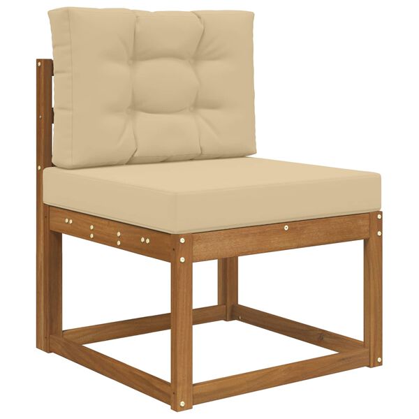 vidaXL Āra dīvāna spilvens 2 pcs Bē&scaron;a Poliesters