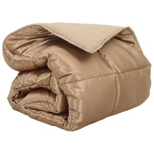 vidaXL Ziemas gultas sega 135 x 200 cm 450 gsm Zelts