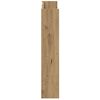 vidaXL Sienas apavu skapis Artisan Oak 80x18x90 cm Engineered Wood