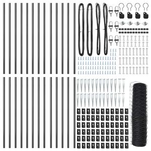 vidaXL Žoga āķis Pelēka