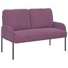 vidaXL Dīvāna komplekti 3 pcs Violeta 115 x 56 x 80 cm Saplāksnis