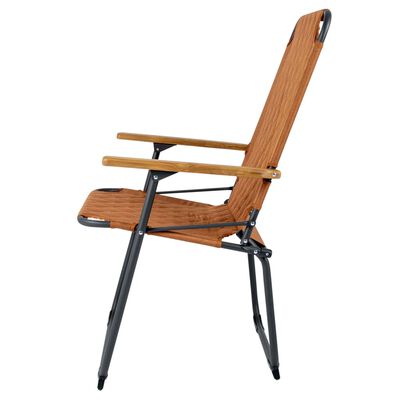 Bo-Camp saliekams kempinga krēsls Jefferson, brūns