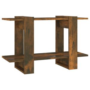 vidaXL grāmatu plaukts, aizslietnis, ozolkoka krāsa, 80x30x51 cm