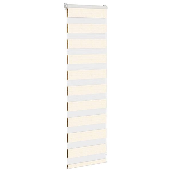 vidaXL žalūzijas zebra 40x100 cm auduma platums 35,9 cm poliesters
