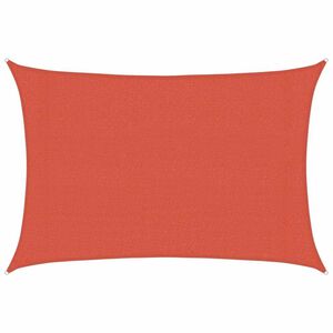 vidaXL saulessargs, 160 g/m&sup2;, sarkanbrūns, 3x4 m, HDPE