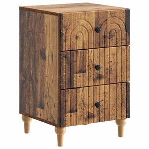 vidaXL Nakts skapītis Vecs koks 43x 41 x 66,5 cm Inženierijas koks