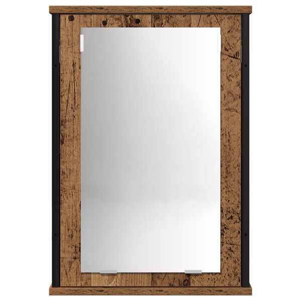 vidaXL Vannas istabas mēbeļu komplekts 2 pcs Brūna Inženierijas koks