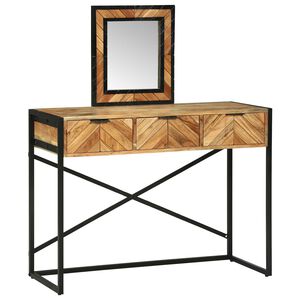 vidaXL Dressing galds Brūna 100 x 40 x 120 cm Cietā akācijas koks