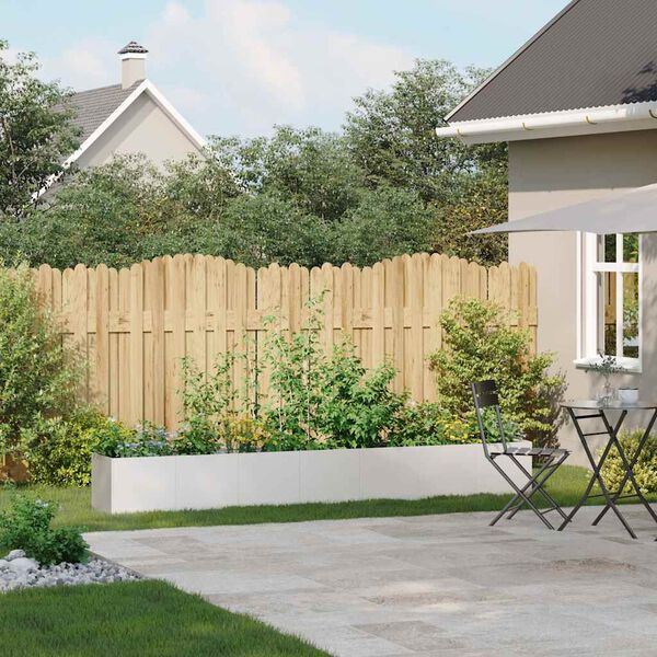 vidaXL puķu kaste, 280x40x40 cm, nerūsējo&scaron;s tērauds