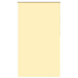vidaXL rullo žalūzijas, aptum&scaron;ojo&scaron;as, dzeltenas, 125x210 cm, audums, platums 121,6 cm, poliesters