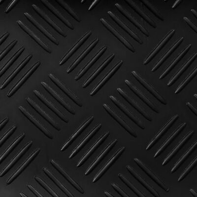 vidaXL grīdas paklājs, neslīdoša gumija, 1,5x4 m, 3 mm, šunu raksts