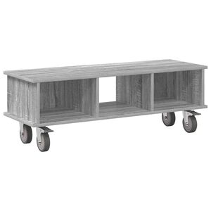 vidaXL Televizora stends 100 x 35 x 35 cm Pelēks Sonoma