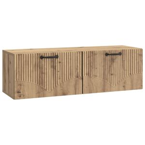 vidaXL Sienā piestiprināms TV skapis 98 x 31 x 30 cm Artisan Ozols