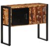 vidaXL konsoles skapis daudzkrāsains 90x35x75 cm reģenerēts masīvkoks