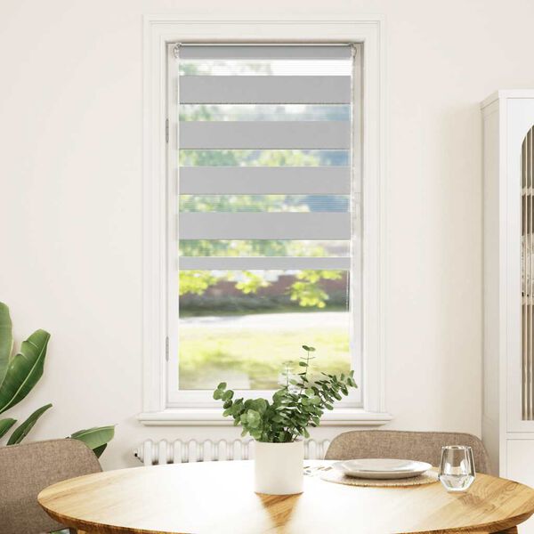 vidaXL žalūzijas zebra 60x150 cm auduma platums 55,9 cm poliesters