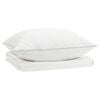 vidaXL 90% zosis dūnas gultas veļas komplekts FULDA 2 pcs 155 x 200 cm