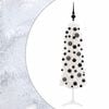 vidaXL Mākslīgā slaida Ziemassvētku egle ar bumbiņām 150 cm 150 LED