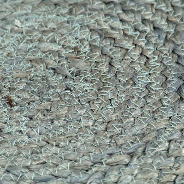 vidaXL galda paliktņi, 6 gab., 38 cm, apaļi, olīvu zaļa džuta