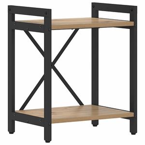 vidaXL Grāmatu plaukts 40 x 30 x 50 cm Inženierijas koks