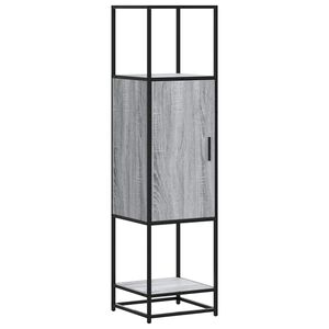 vidaXL Augstā dēlis Sonoma Ozols 35,5x35x139 cm Inženierijas koks