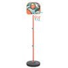 vidaXL basketbola komplekts, regulējams 133-160 cm, pārvietojams