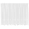 vidaXL Mežģīņu aizkars ar aizkariem Balts 240 x 500 cm Poliesters